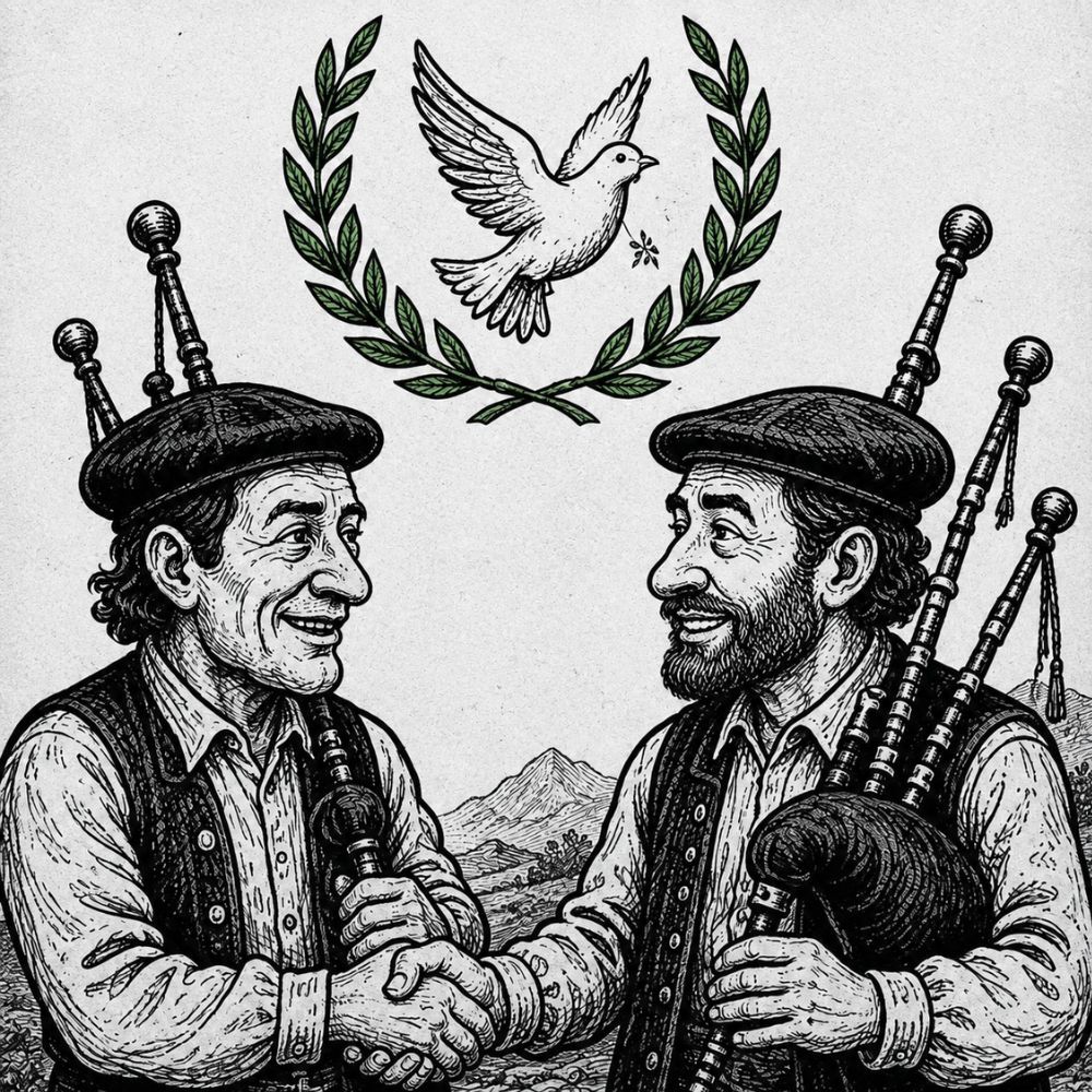 Dos gaiteros asturianos, propuestos al Nobel de la Paz