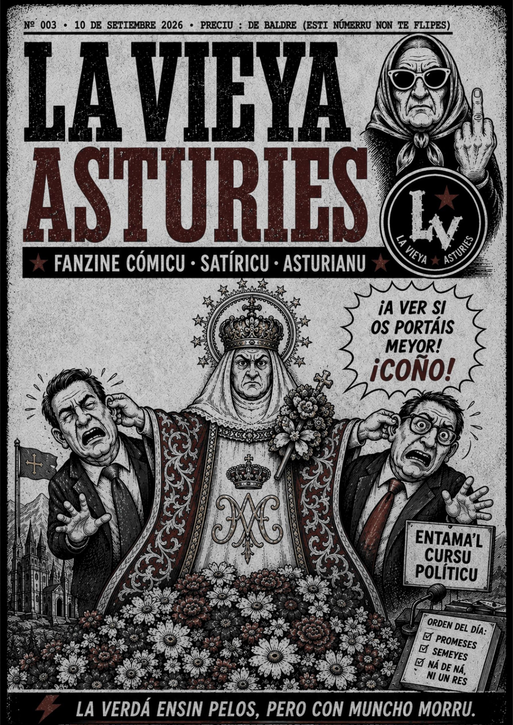 Portada — El día de la Santina, esti añu tocó oreya