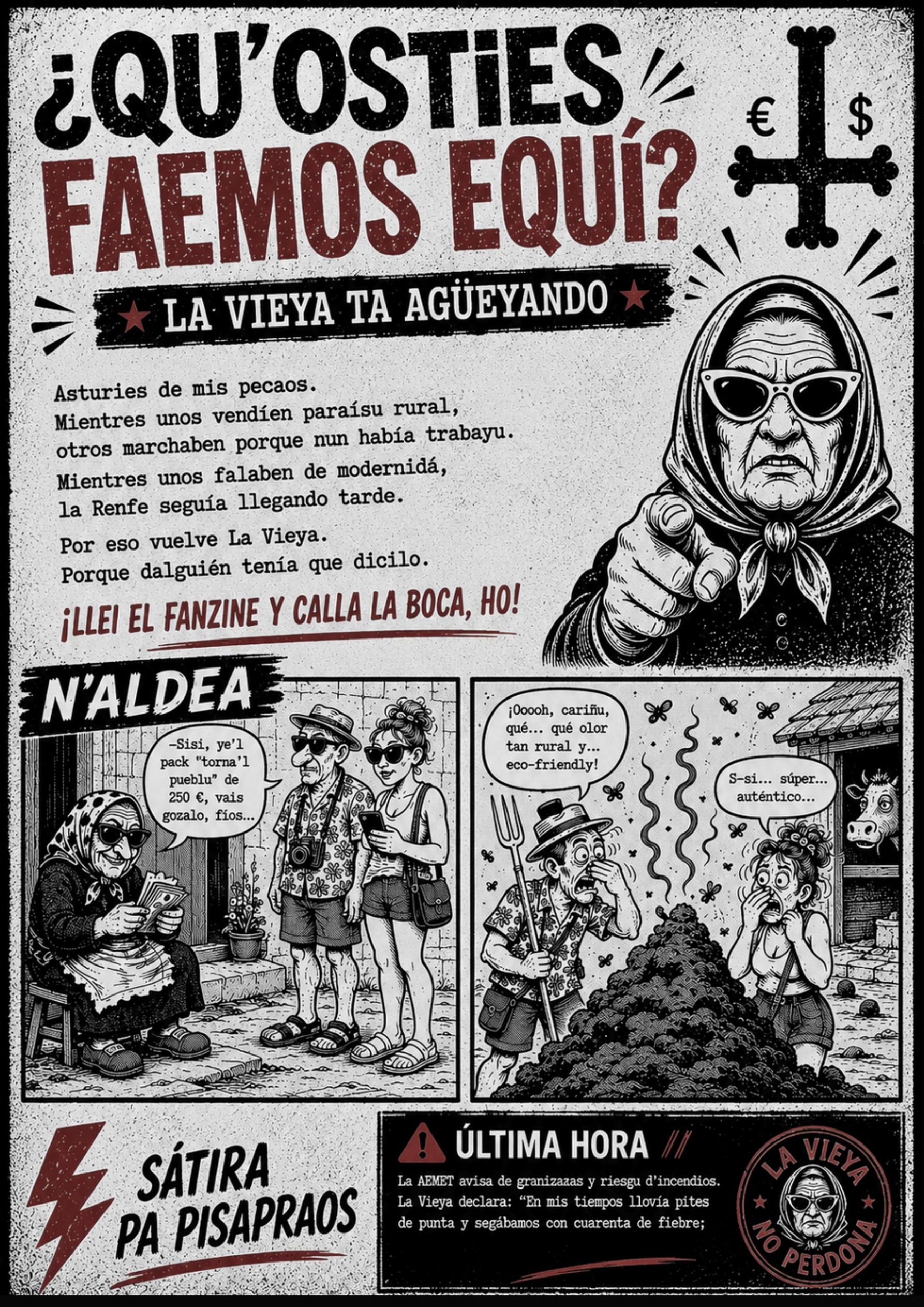 Páxina 1 — Númberu 1 — La Vieya Asturies