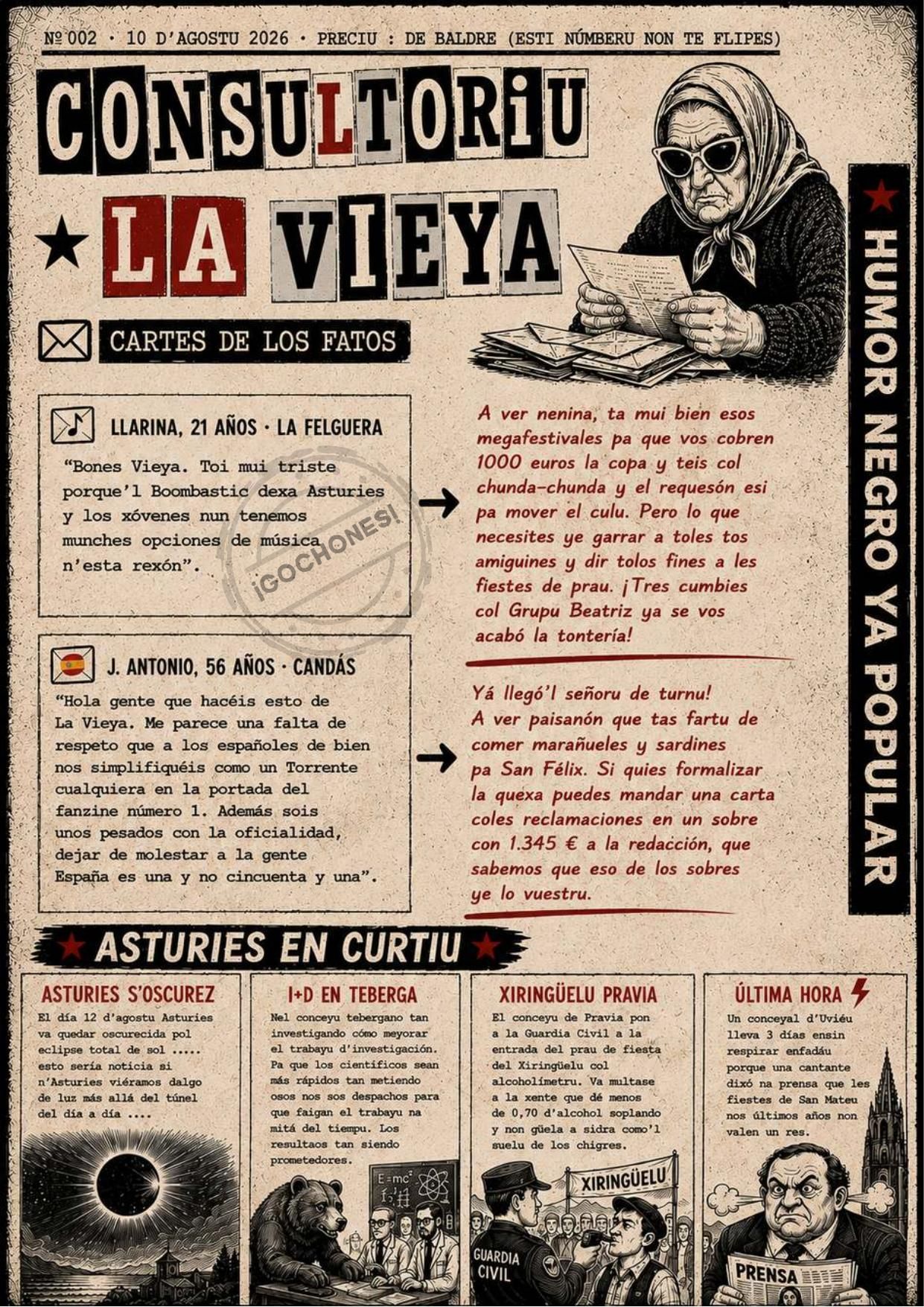 Páxina 3 de 4 — Númberu 2 — La Vieya Asturies